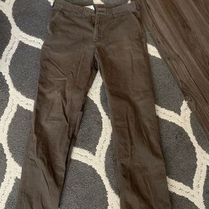 Mens Carhartt work pants grayish brown color